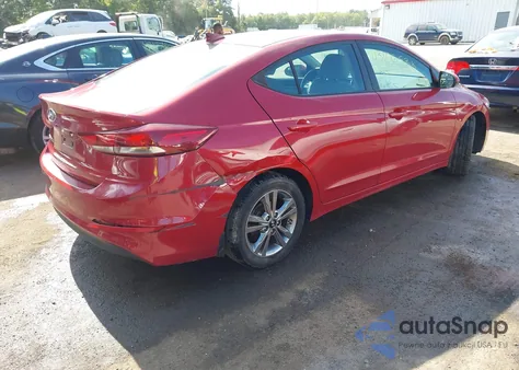 2017 Hyundai Elantra Se из США, поврежденный, VIN KMHD84LF7HU074159